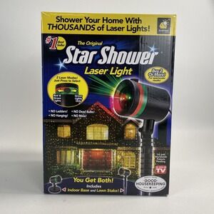 STAR SHOWER Laser Light New in Box